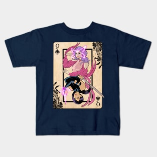 British Psylocke Queen of Spades Kids T-Shirt